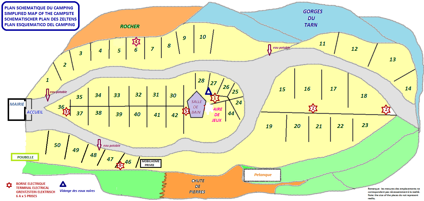 plan_schematique_camping_Aux_Portes_du_Sauveterre plan schématique camping st rome de dolan
