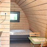 Chambre double Ecolodge 2 personnes st rome de Dolan.